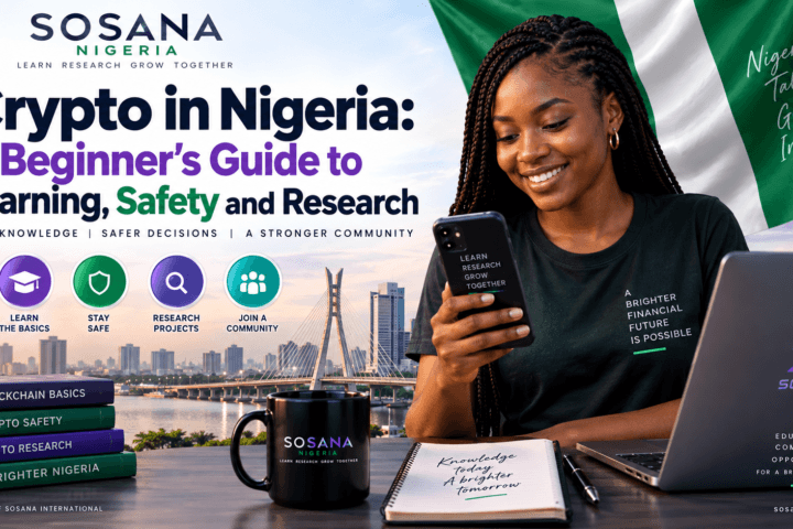 Crypto in Nigeria beginner’s guide to learning Solana, wallet safety and researching crypto with SOSANA Nigeria